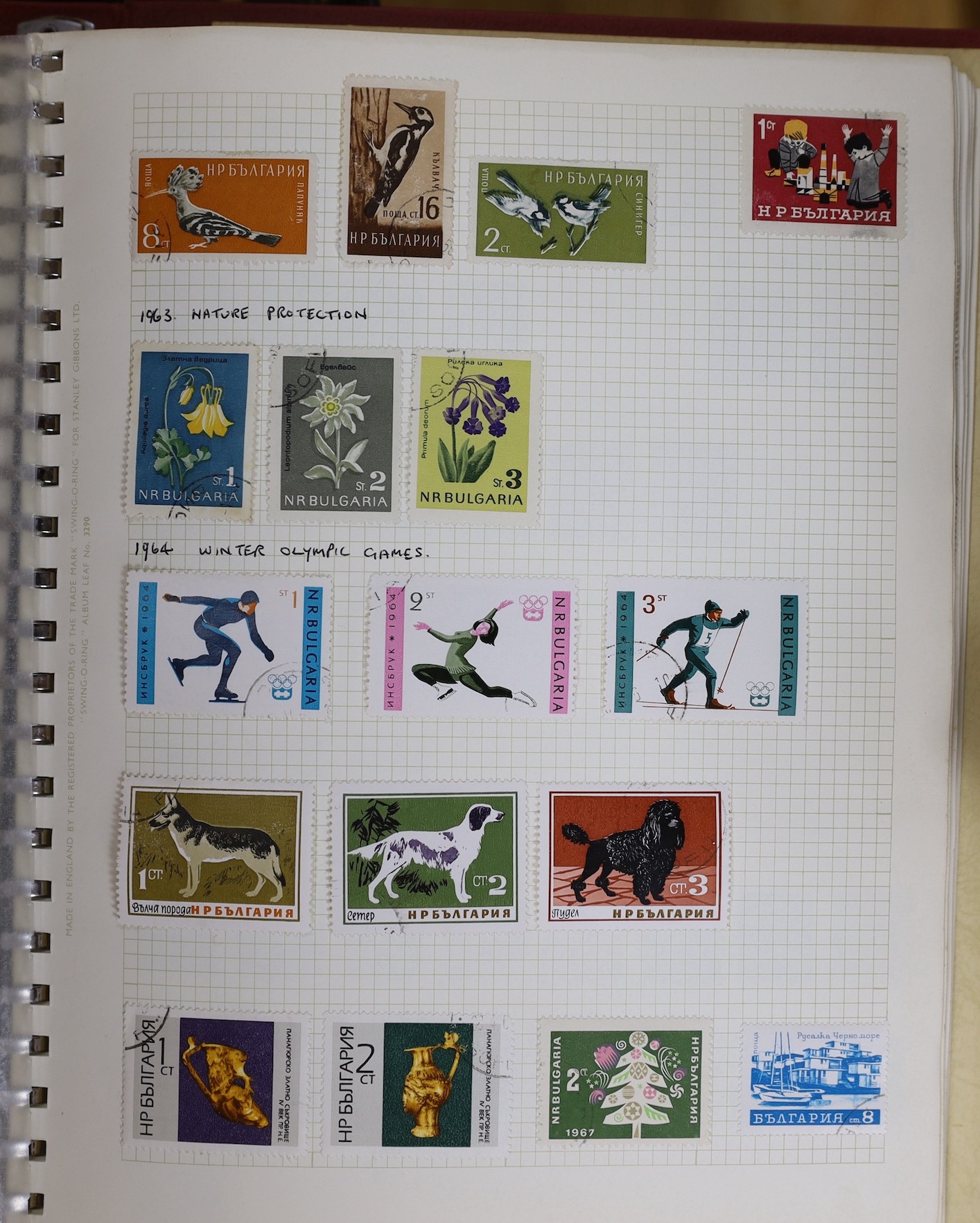 Various world stamps in albums, plus loose (2 boxes)
